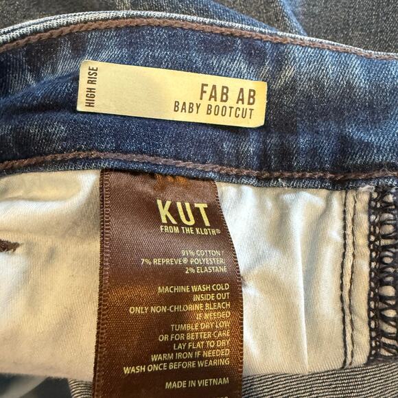 Kut from the Kloth Women’s Bootcut Jeans Size 12 - Picture 5 of 6